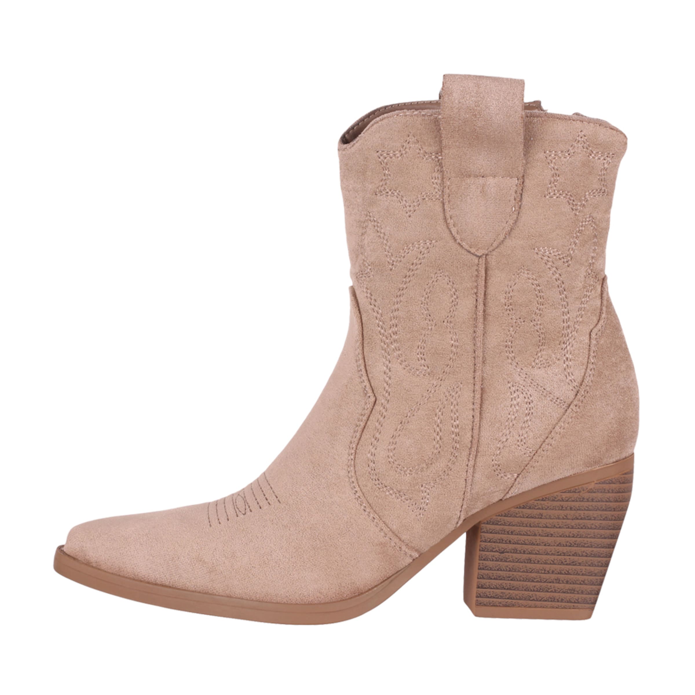 Elara Comwboystøvler i grøn