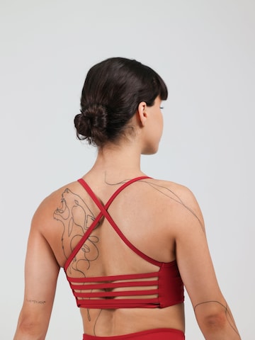 neverover - Bustier Sujetador deportivo 'Nova' en rojo