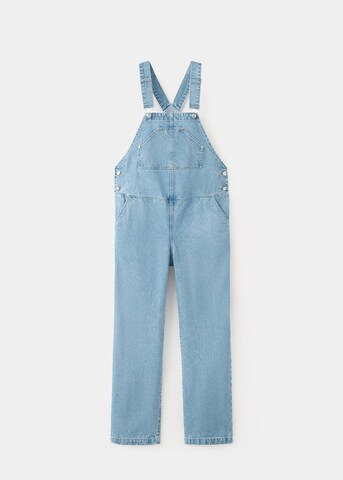 MANGO Regular Jean Overalls 'Petomum' in Blue