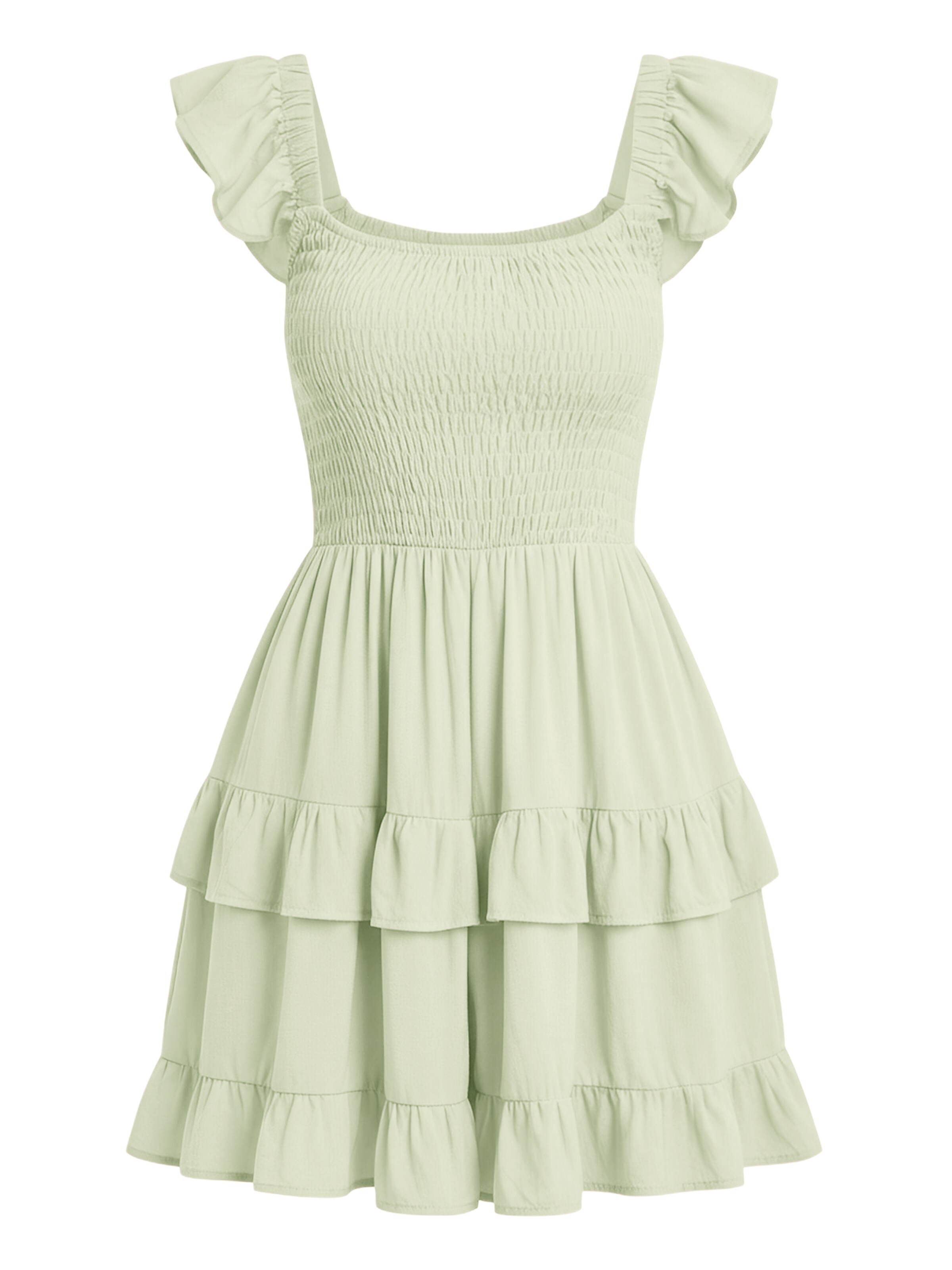 Imily Bela Jurk in Groen: voorkant