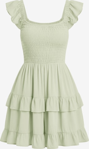 Robe Imily Bela en vert : devant