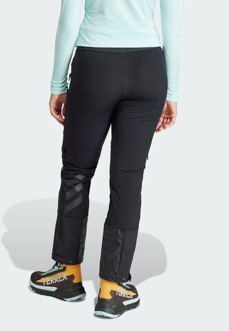 Slimfit Pantaloni per outdoor 'Xperior Fast' di ADIDAS TERREX in nero