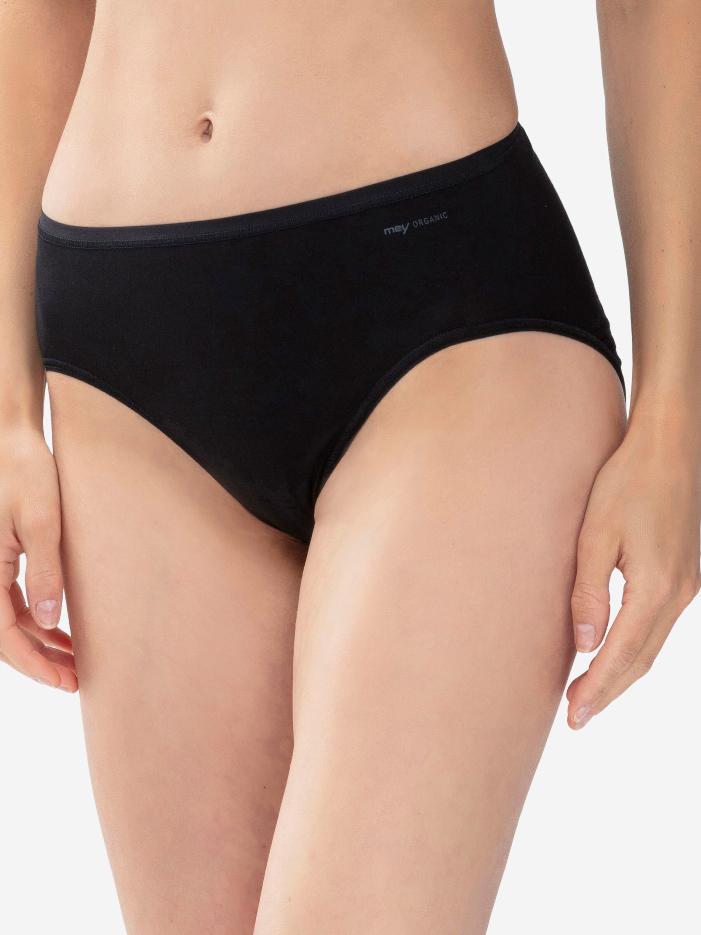 Mey Slip 'Organic'‌‌‌‌‌‌‌‌‌‌ in Schwarz: Vorderseite