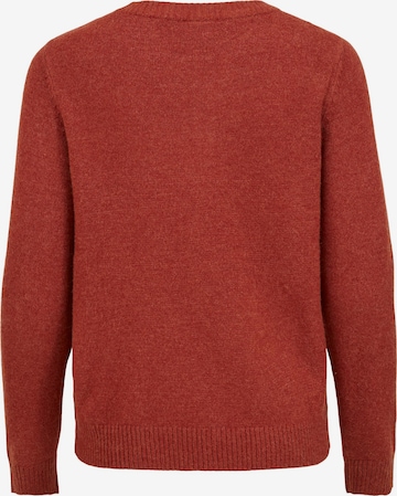 VILA Sweater in Red