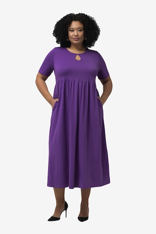 Robe Ulla Popken en violet : devant