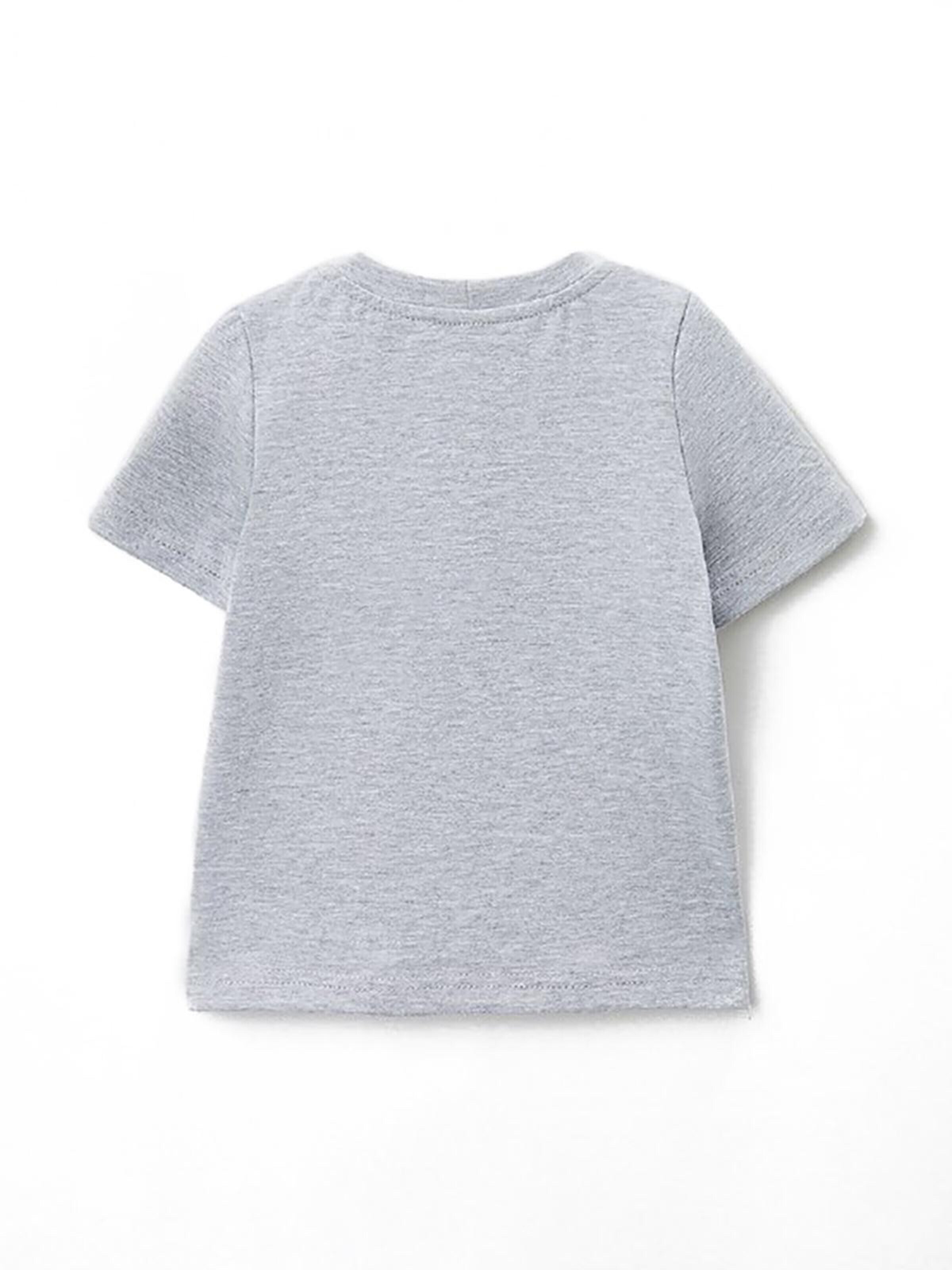 Maglietta 'School Cat' di Cat e Lolette in grigio
