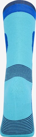 ZigZag Athletic Socks 'Tippy' in Blue