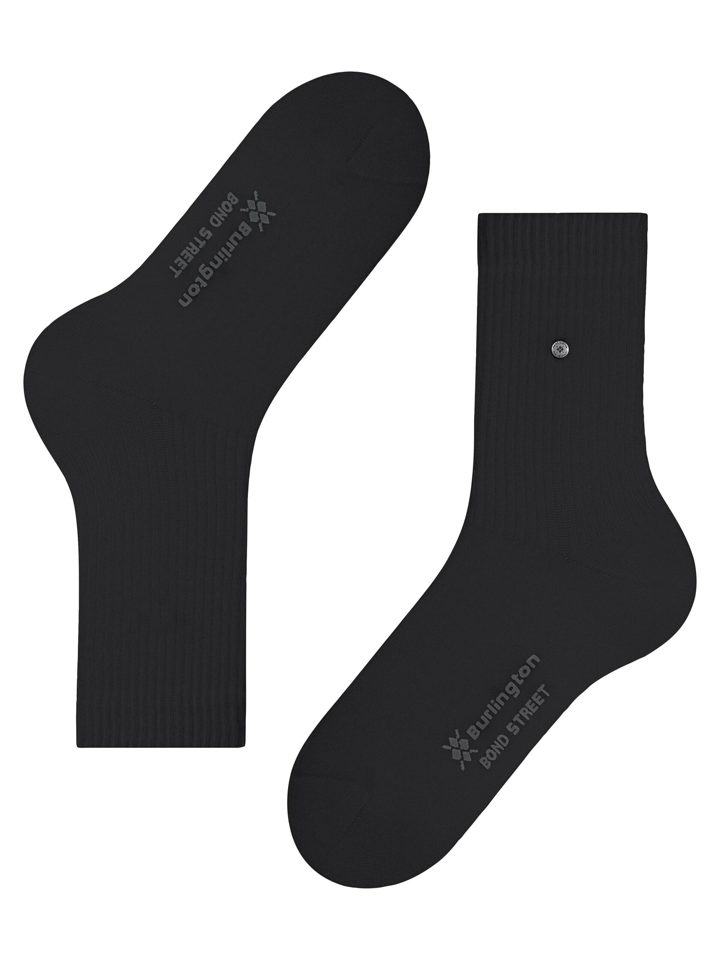 BURLINGTON Socks 'Bond Street' in Black