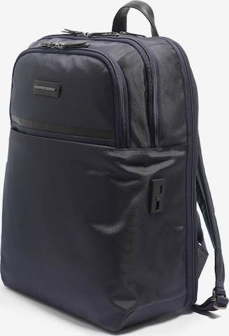 Sac à dos Momo Design en bleu : devant