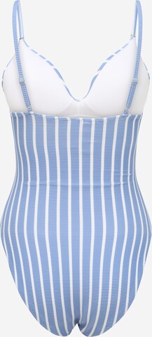 Tommy Hilfiger Underwear Bustier Badpak in Blauw