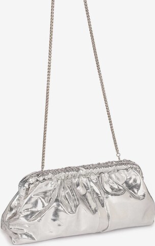 Kazar Clutch in Silber