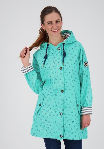 ankerglut Between-Seasons Parka 'Friesennerz ANKERGLUTZAUBER' in Blue: front