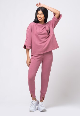 Tom Barron Sports Suit in Pink: front