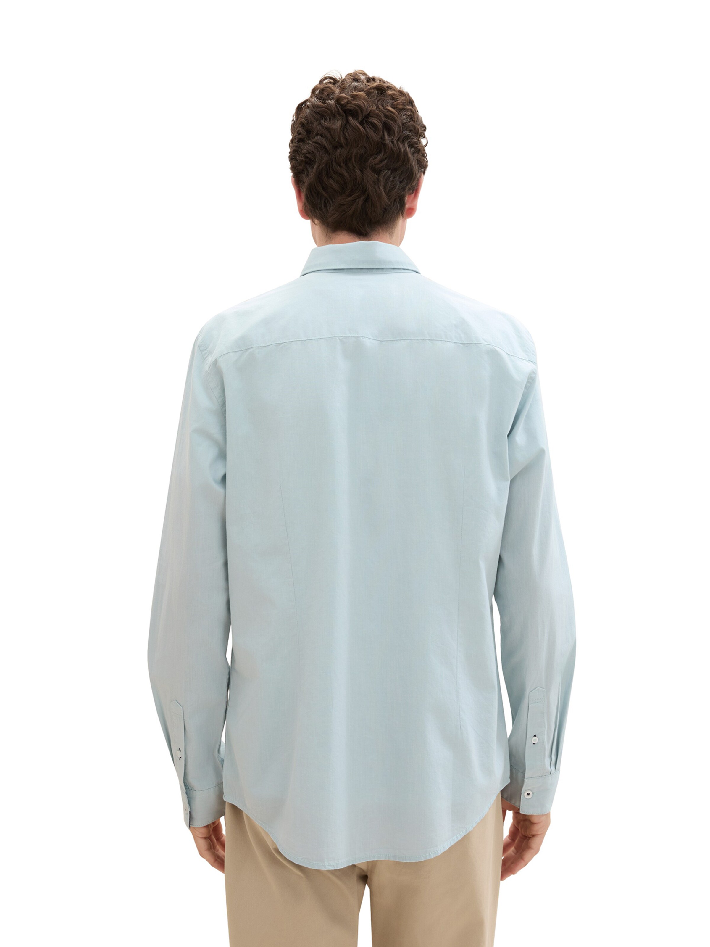 TOM TAILOR Regular Fit Hemd in Grün