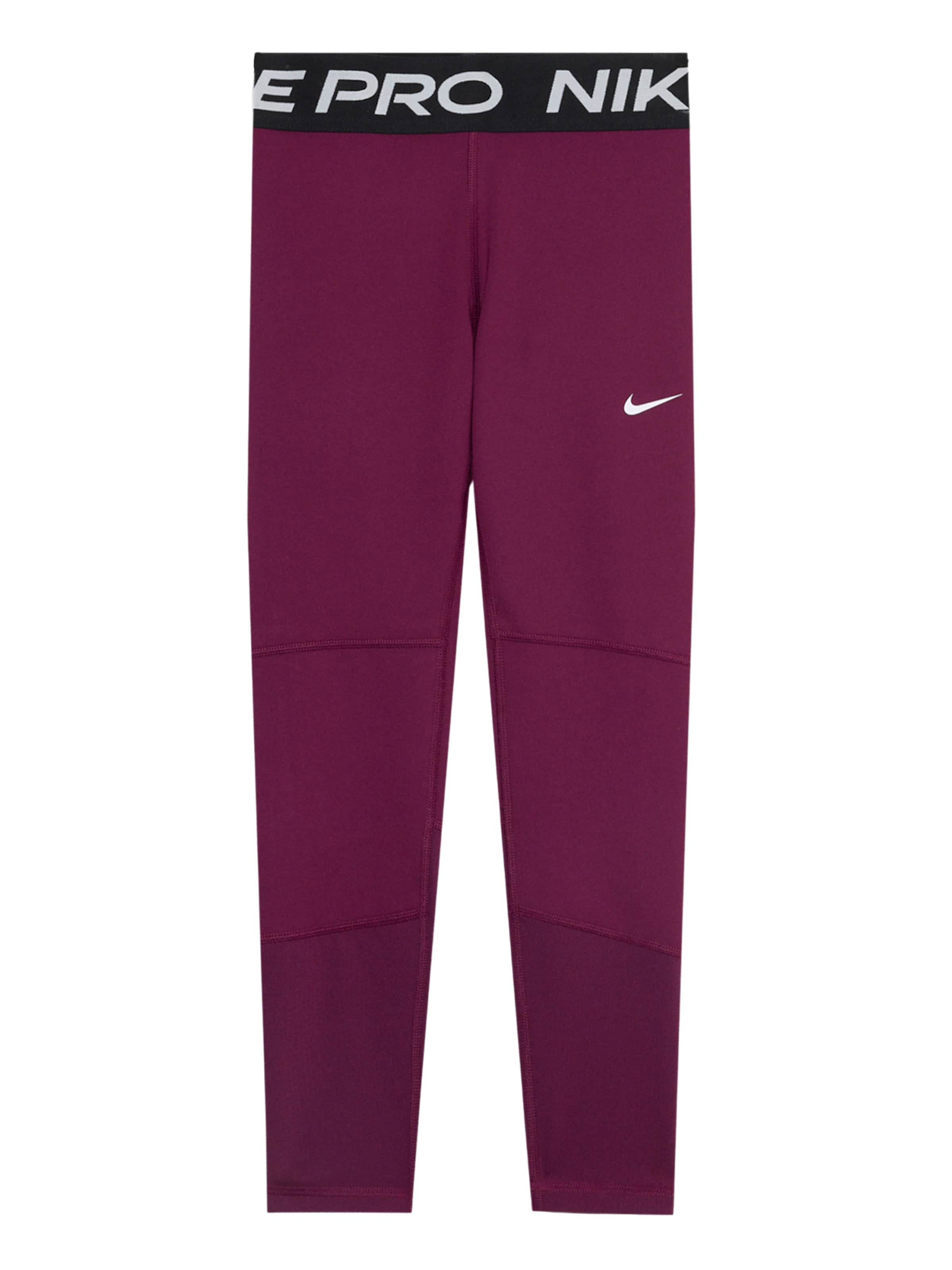 Skinny Pantaloni sport 'Pro' de la NIKE pe roșu: față