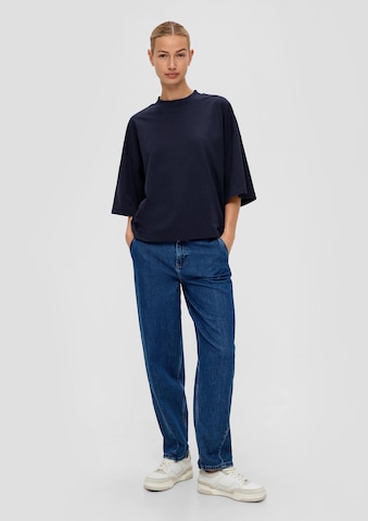 s.Oliver Oversized shirt in Blauw