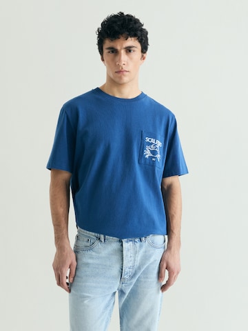 Scalpers Shirt ' ' in Blue