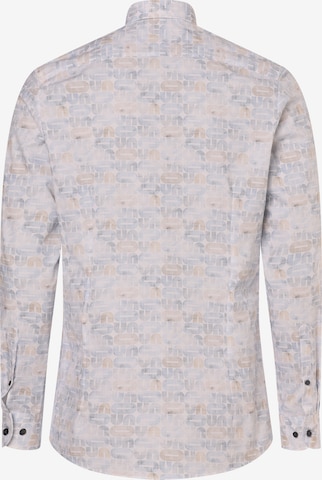 OLYMP Slim fit Button Up Shirt in Beige