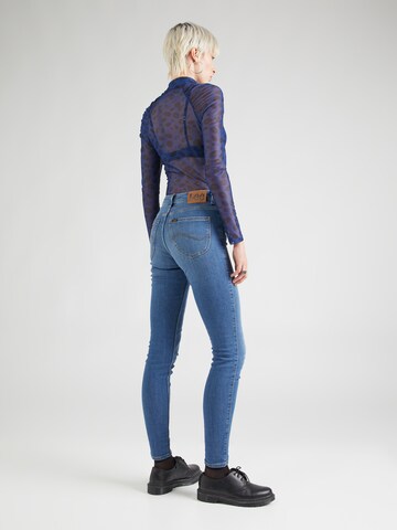 Coupe slim Jean 'SCARLETT HIGH' Lee en bleu