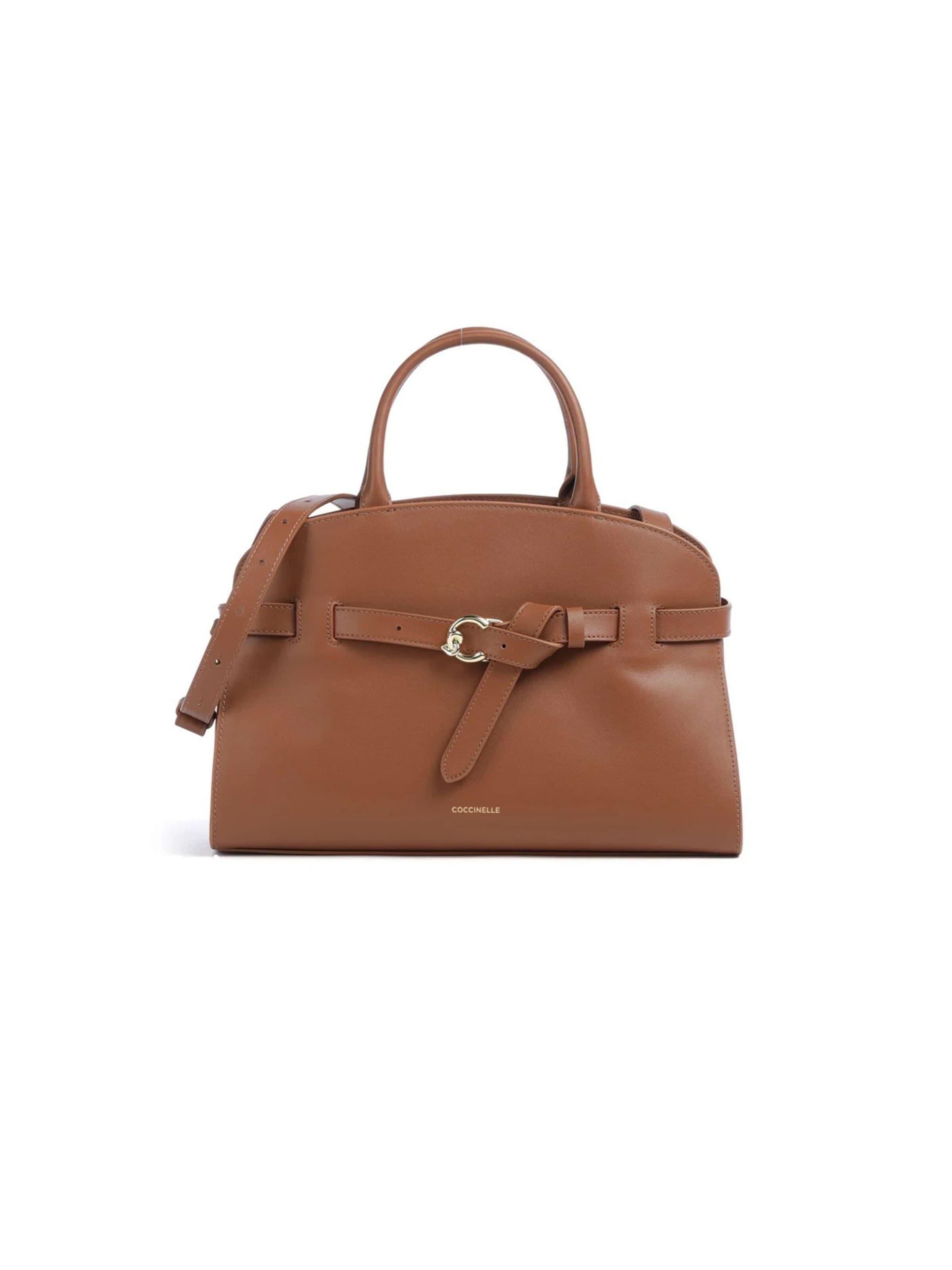 Borsa a mano 'Sabine Handbag' di Coccinelle in marrone: frontale