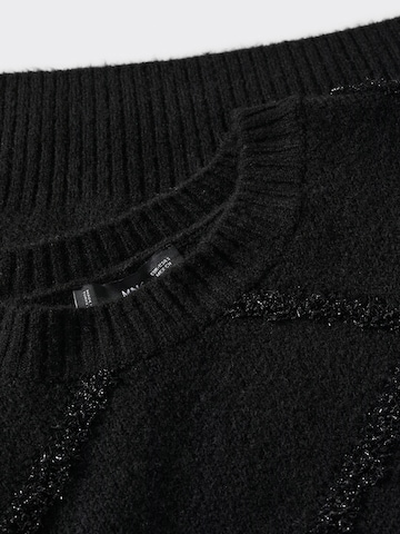 MANGO Пуловер 'Broco' в черно