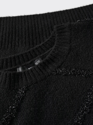 MANGO Pullover 'Broco' in Schwarz