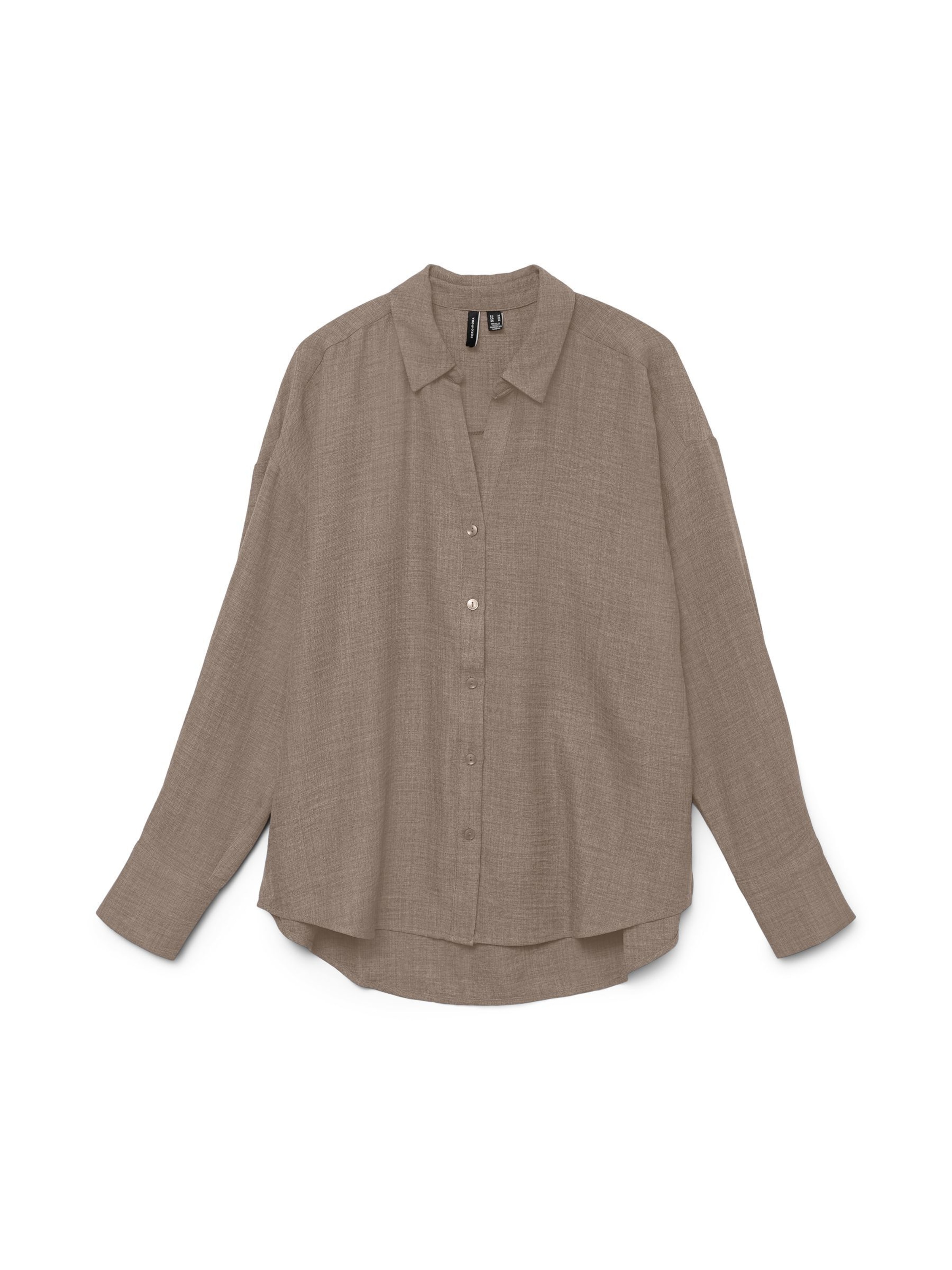 VERO MODA Bluse 'VMMelaney' in Grau: Vorderseite