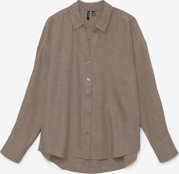 VERO MODA Blouse 'VMMelaney' in Grey: front