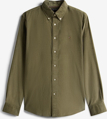 Chemise TOMMY HILFIGER en vert : devant