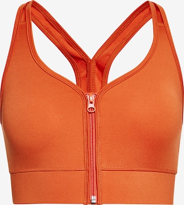 faina Athlsr Sports Bra in Orange: front