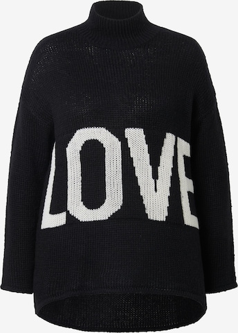 Angel of Style Sweater in Black: front