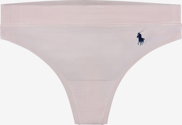 String ' Club Cotton ' Polo Ralph Lauren en rose : devant