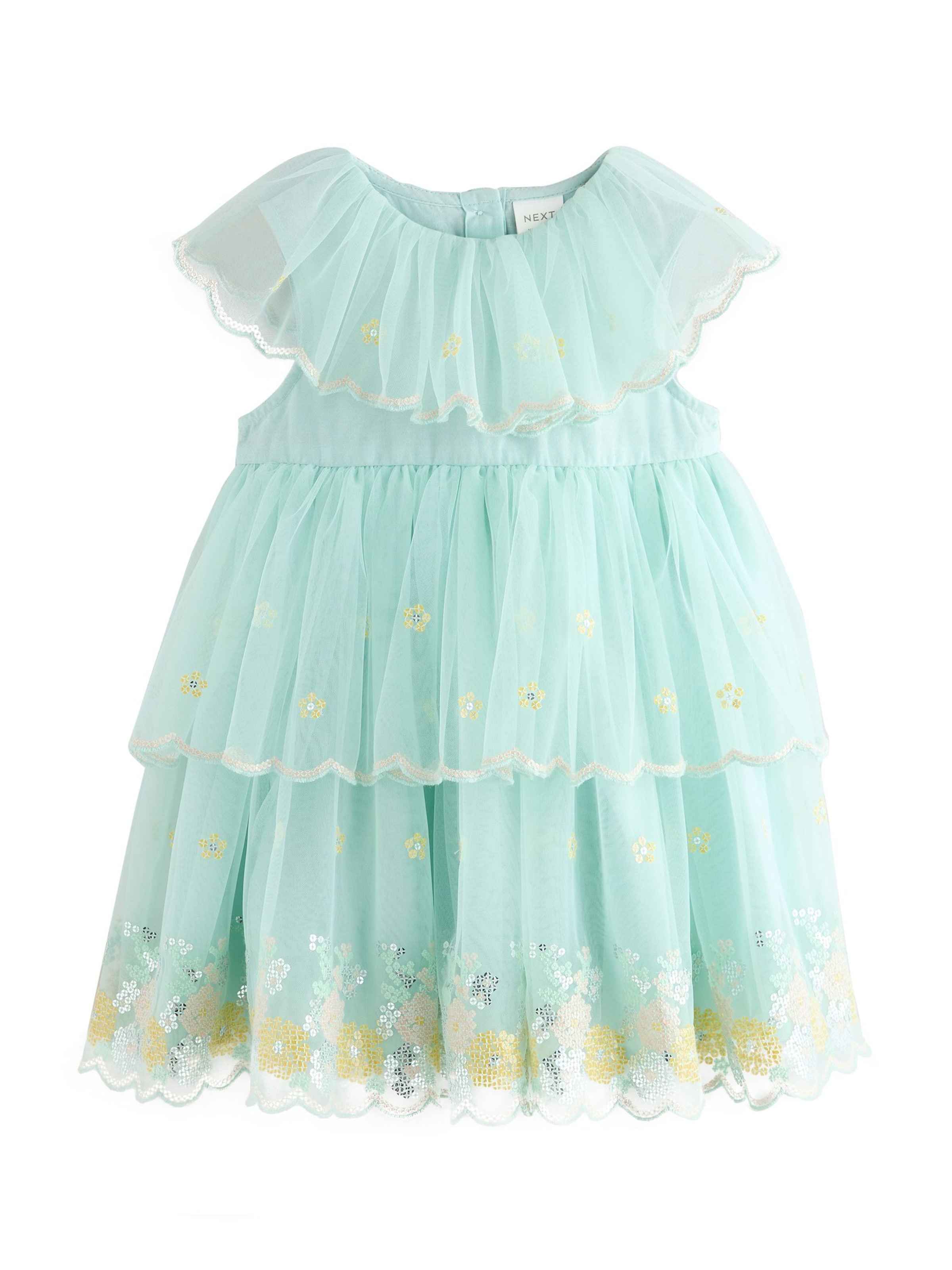 Abito Next di colore acqua / giallo / rosé, Visualizzazione prodotti