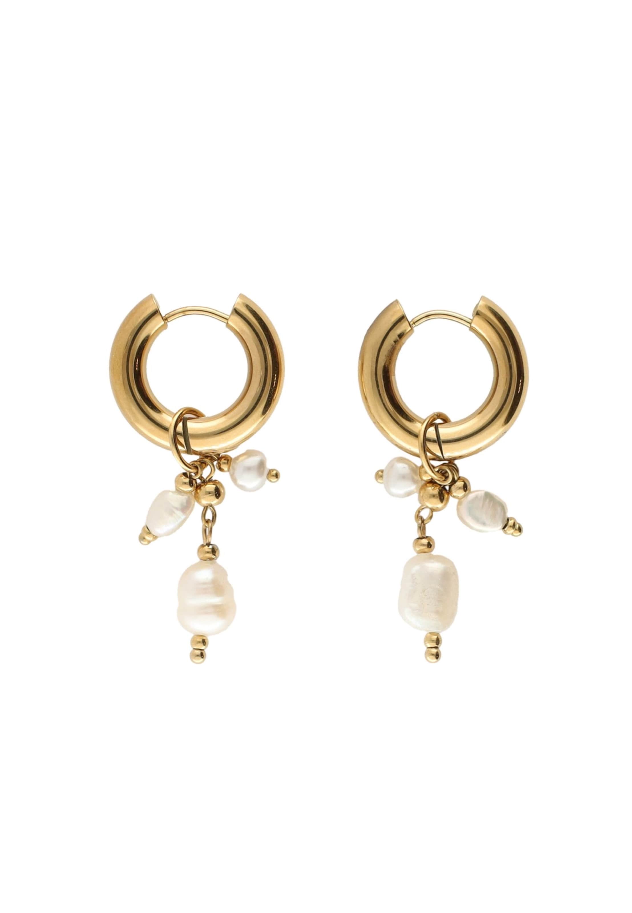 Boucles d'oreilles My Jewellery en or : devant