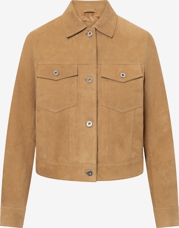 Veste mi-saison Bolongaro Trevor en marron : devant