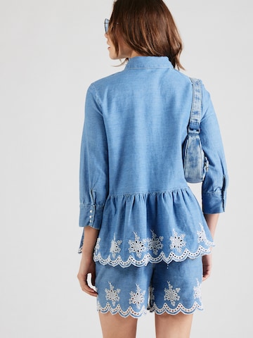 ONLY Bluse 'ONLCANBERRA' in Blau