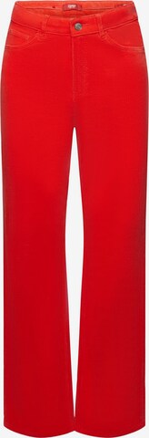 Pantalon ESPRIT en rouge : devant
