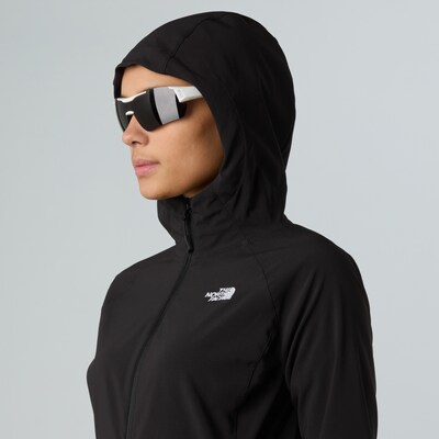 THE NORTH FACE Outdoor Jacket in Black / White, Item view