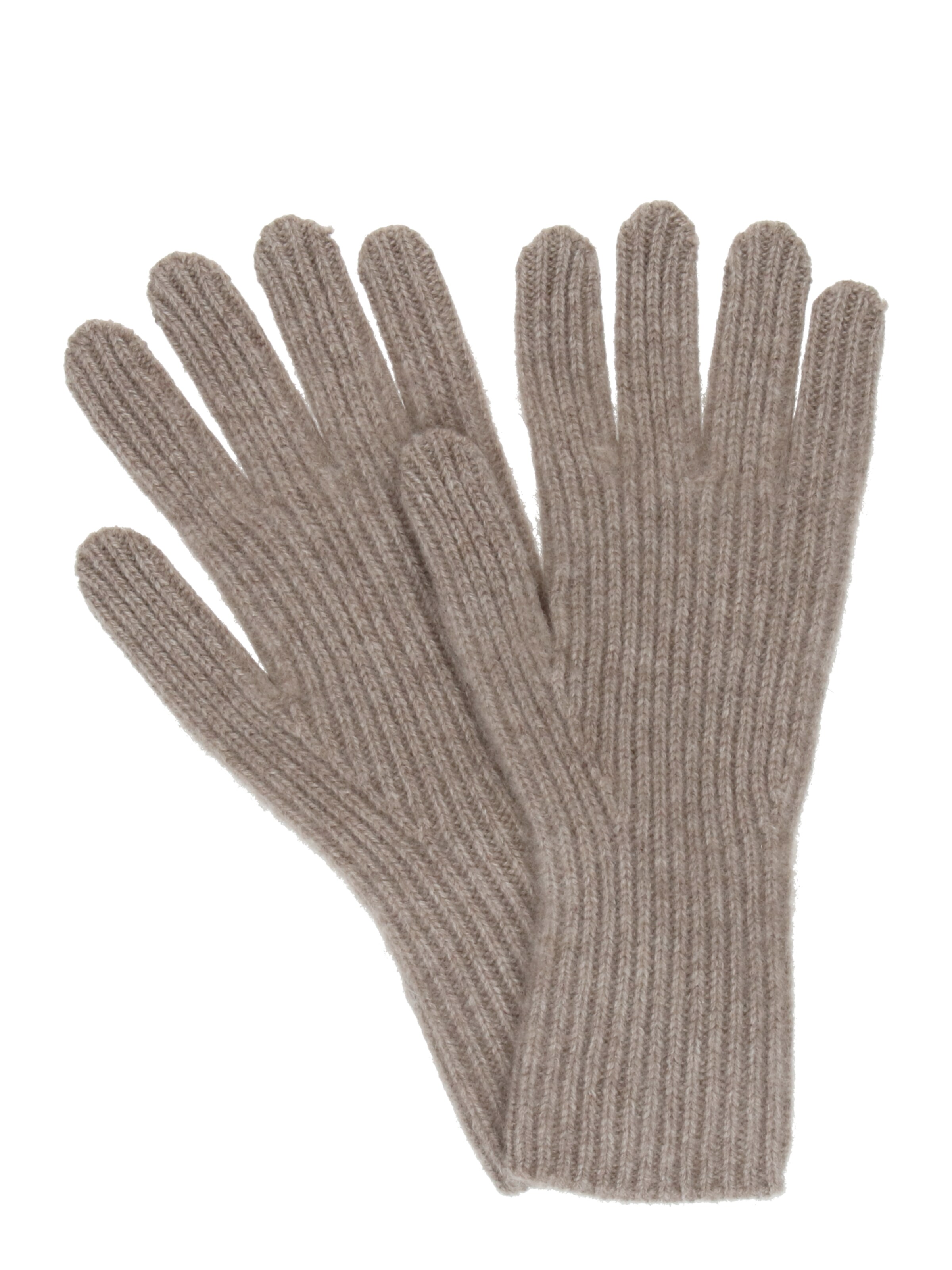 & Other Stories Ръкавици с пръсти в бежово: отпред