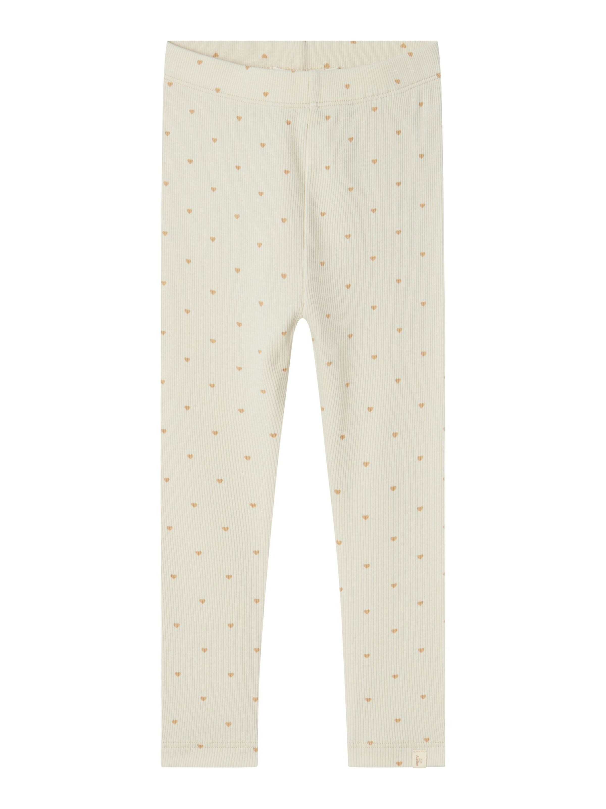 Skinny Leggings 'NMFGago Lil' Lil'Atelier en blanc : devant