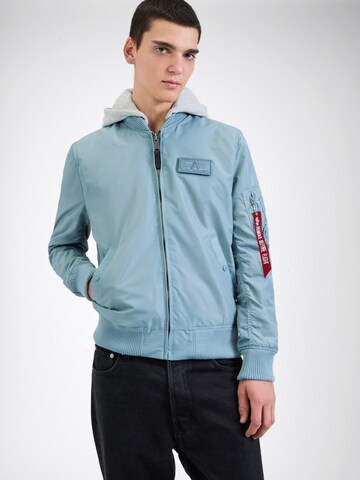 ALPHA INDUSTRIES Overgangsjakke 'MA-1 TT' i grå: forside