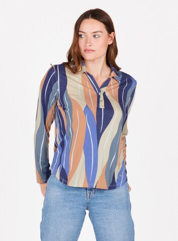 Key Largo - Blusa 'WB TRAIL' em mistura de cores: frente