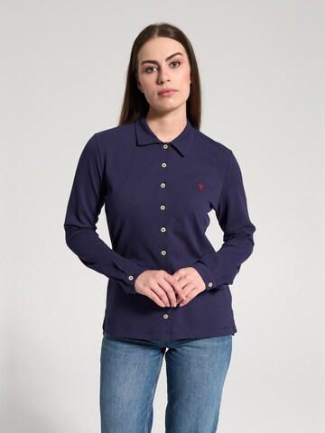 Chemisier 'Vivienne' NOWIHT en bleu