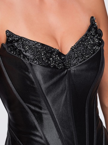 Ombre Abendkleid‌‌‌‌‌‌‌ in Schwarz