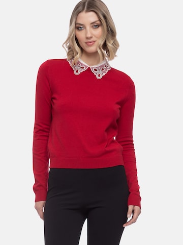 Camomilla Trui in Rood: voorkant