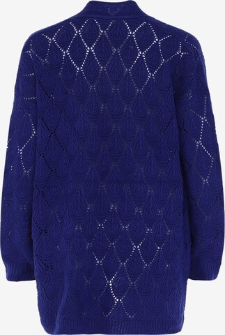 IZIA Knit Cardigan in Blue