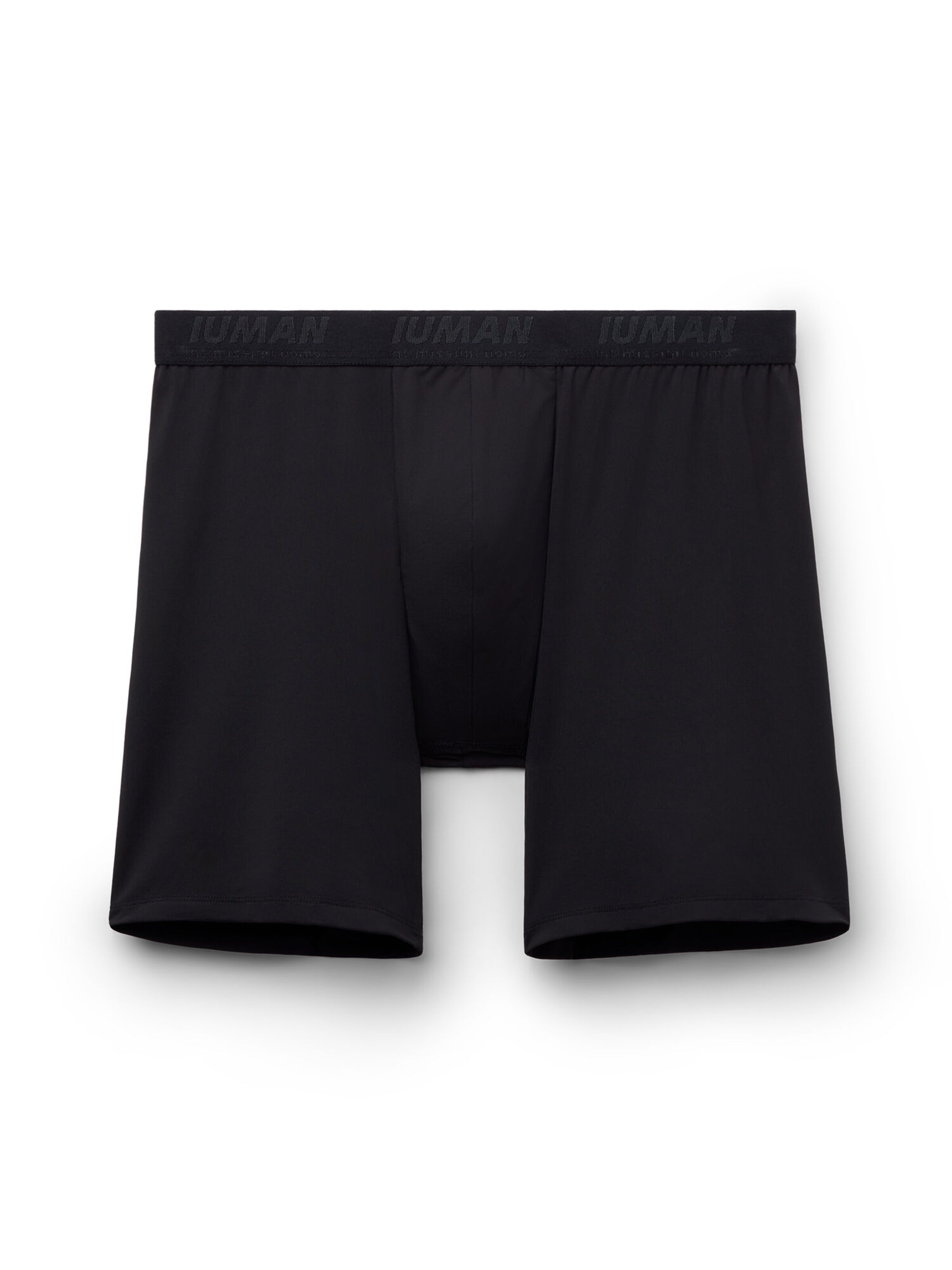 IUMAN Intimissimi Uomo Boxershorts in Schwarz: Vorderseite