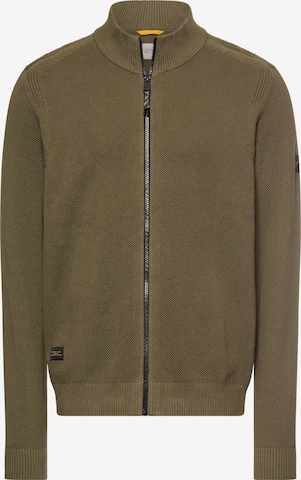 CAMEL ACTIVE Strickjacke in Grün: Vorderseite