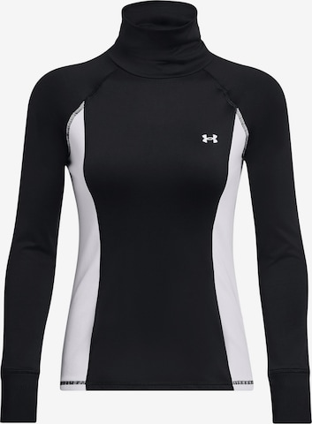 T-shirt fonctionnel 'Train' UNDER ARMOUR en noir : devant