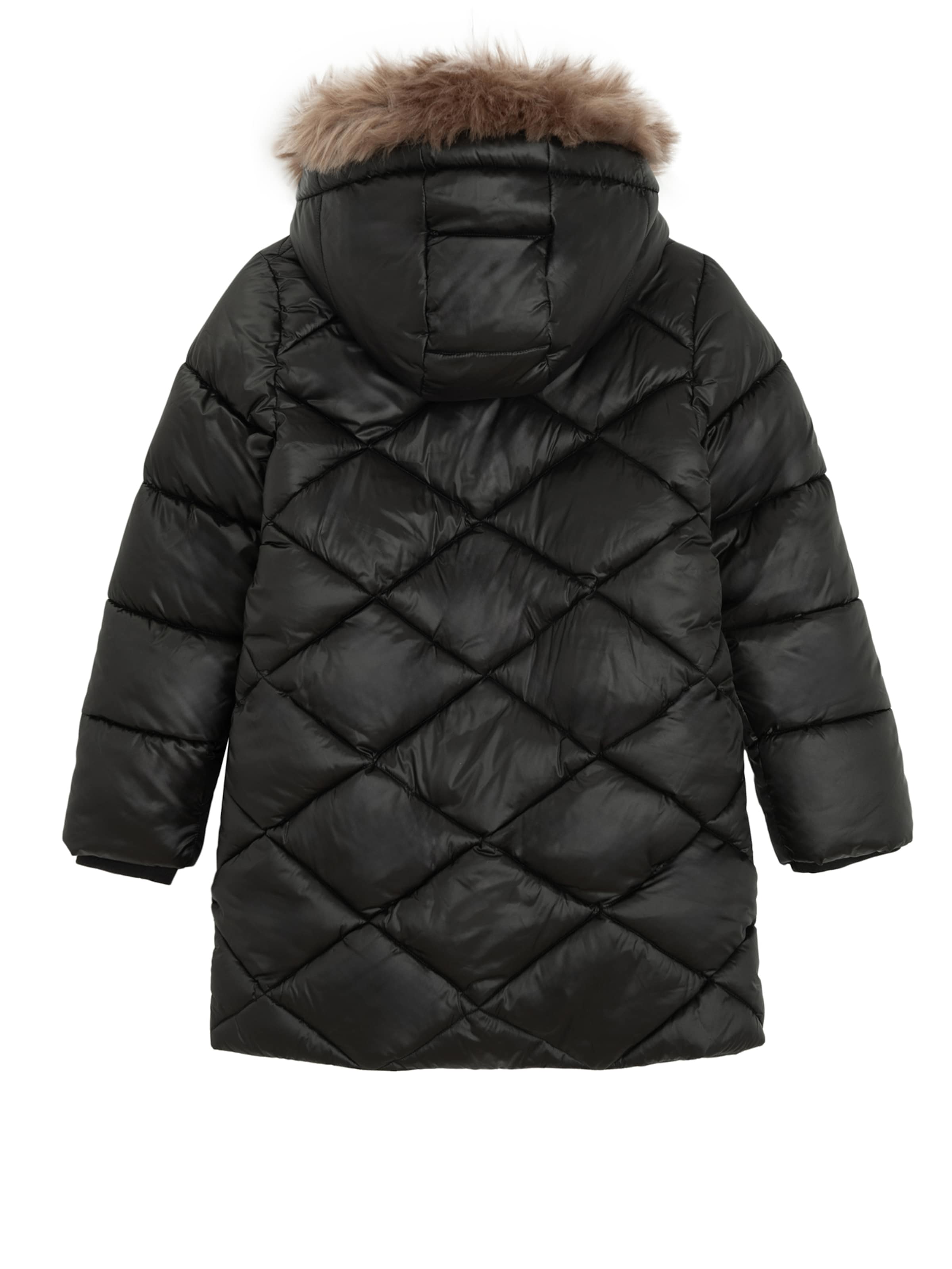 Cool Club Pitkä takki värissä musta: takapuoli